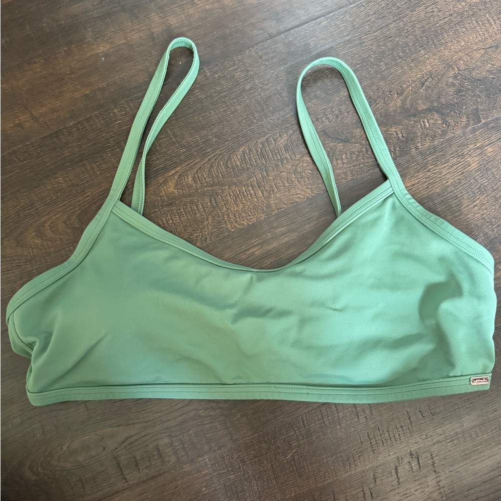 VS Pink green swim top